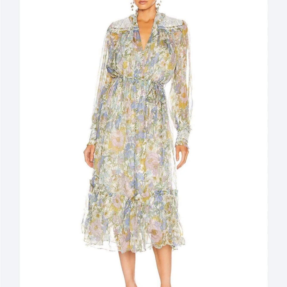 Zimmermann Floral Maxi Dress - Multicolor